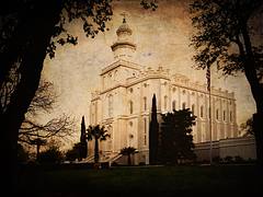 St. George Utah Temple, From North