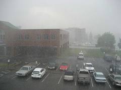 Heavy rain
