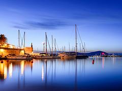 Alghero: blue hour Alghero: blue hour