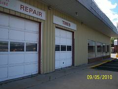 Vacant garage, Alpena