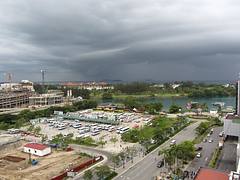 Shelf Cloud Entering Kota Kinabalu Shelf Cloud Entering Kota Kinabalu