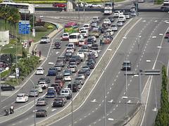 Traffic Crawl In Kota Kinabalu City Traffic Crawl In Kota Kinabalu City