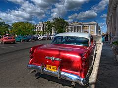 another vintage car