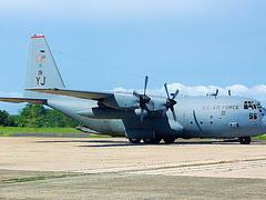 US Airforce Cargo C130 at Cotabato City Airport