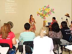 17-Manoela Sousa na Roda de Dialogo Rede Carajas de Cooperacao Cultural, durante o Seminario REDECOM-DSCF1087