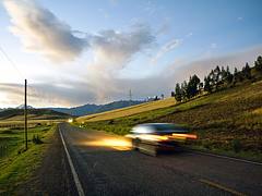 The road to Cusco, Peru