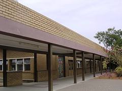 Princess Marina Hospital - open air walkways