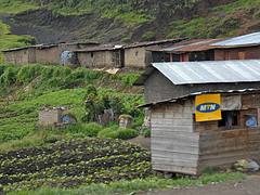 Road between Gisenyi and Ruhengeri