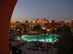 Grand Resort Hotel Hurghada, Night view from our room