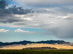 Mongolian Landscape with Clouds Mongolian Landscape with Clouds