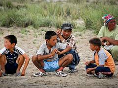 Children at a Naadam Children at a Naadam