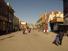 Pedestrian zone in Irkutsk
