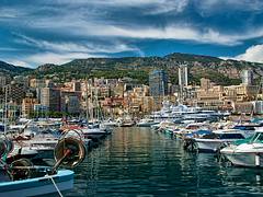 Avenue of Yachts in Monaco