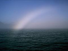 rainbow on the pacific